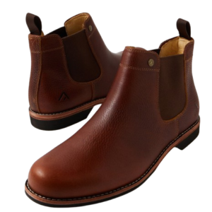Premium Men's Chelsea Leather Boots – Brown